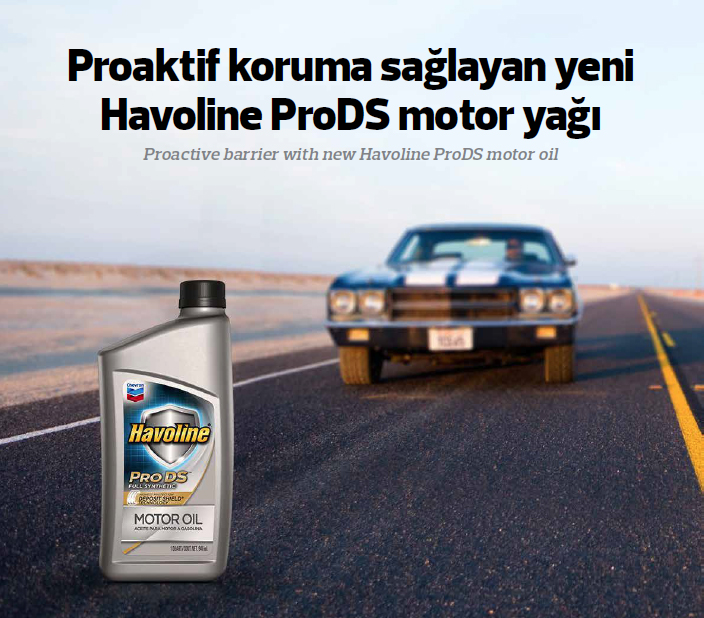 Proactive barrier with new Havoline ProDS motor oil