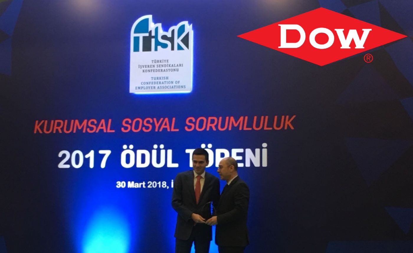 Dow Turkey awarded for its “Chemistry of Teaching” project