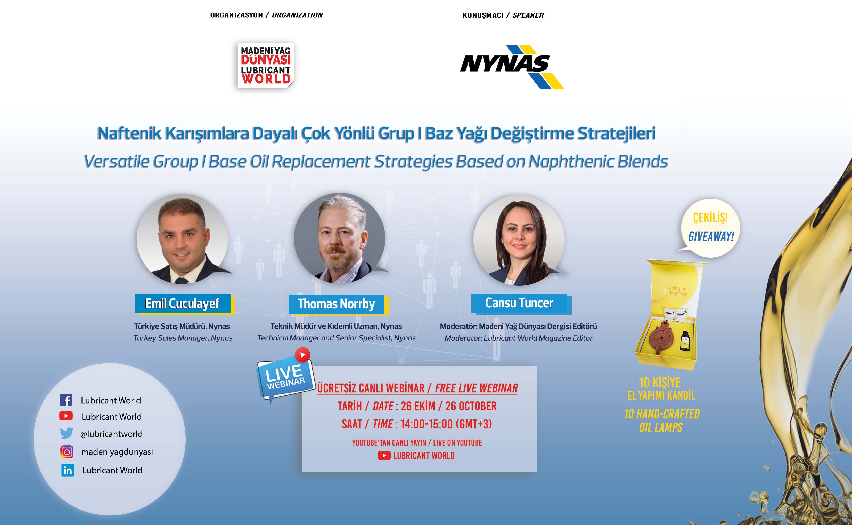 Lubricant World brings you together with Nynas in a webinar