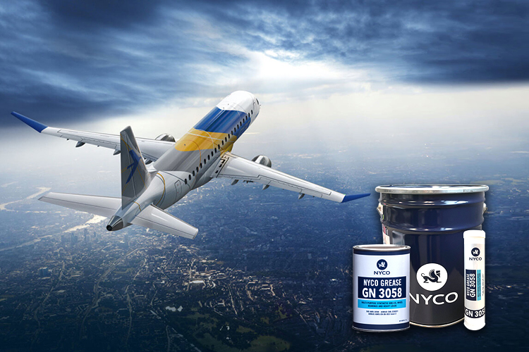 NYCO aerospace lubricants qualified on Embraer aircrafts