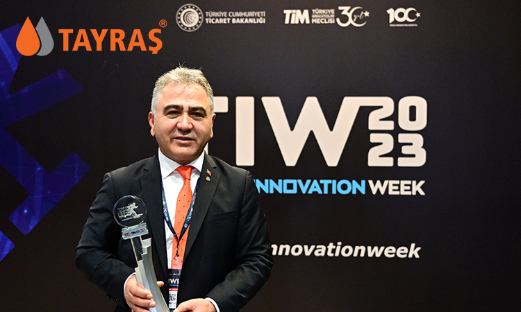 TAYRAŞ’a Türkiye Innovation Week’ten Ödül